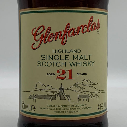 グレンファークラス 21年 ハイランドシングルモルトスコッチウイスキー 700ml 43% Glenfarclas スコッチウイスキー【K0】