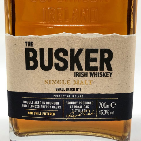 バスカー スモールバッチ No.1 700ml 46.3% BUSKER アイリッシュウイスキー【F】
