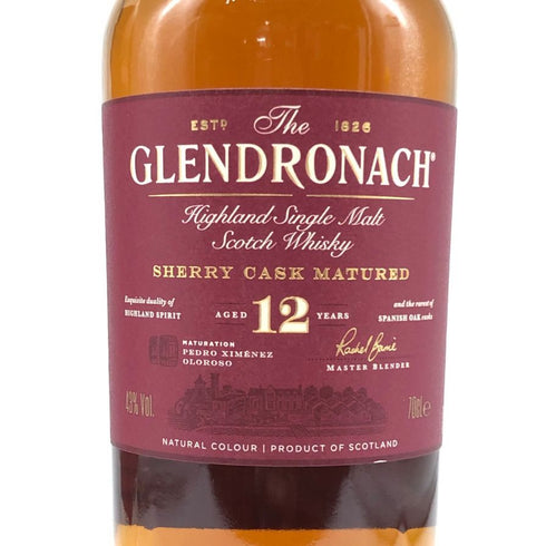グレンドロナック 12年 シェリーカスク マチュアード 43% 700ml GLENDRONACH ORIGINAL スコッチウイスキー【P4】