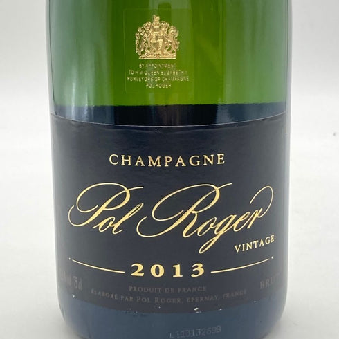 ポル ロジェ ブリュット ヴィンテージ 2013 750ml 12.5% POL ROGER BRUT 【F1】