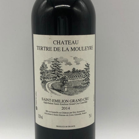 シャトー テルトル ド ラ ムレール サンテミリオン グラン クリュ 2014 750ml 13.5% Chateau Tertre de la Mouleyre ボルドーワイン【Z1】