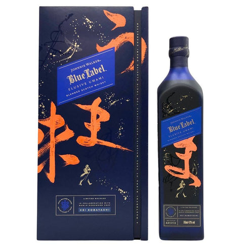 ジョニーウォーカー ブルーラベル エルーシブ うま味 by KEI KOBAYASHI 750m 43% JOHNNIE WALKER スコッチウイスキー【H2】