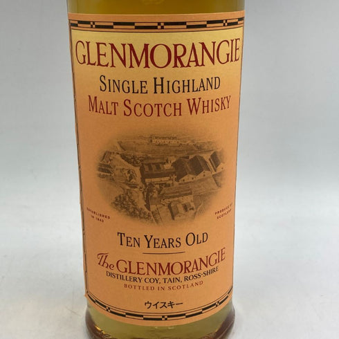 グレンモーレンジ 10年 ハイランドモルト 750ml 43% GLENMORANGIE スコッチウイスキー【C0】