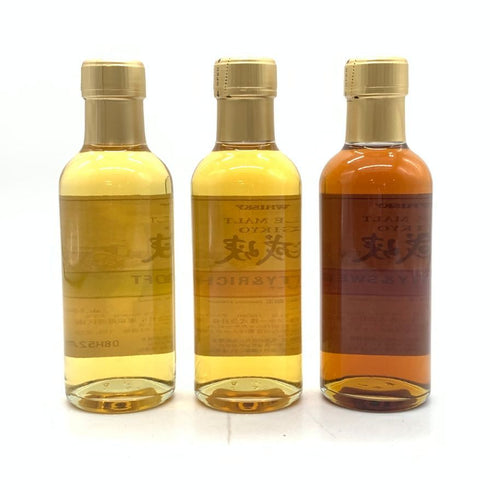 東京都限定◆ニッカ 宮城峡 モルティ&ソフト シェリー&スウィート フルーティ&リッチ 55% 180ml NIKKA MIYAGIKYO 3本セット 【C4】