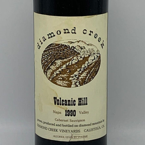 ダイヤモンド クリーク ヴォルカニック ヒル 1990 カベルネ ソーヴィニヨン 750ml 12% Diamond Creek Volcanic Hill Cabernet Sauvignon カリフォルニアワイン【G0】