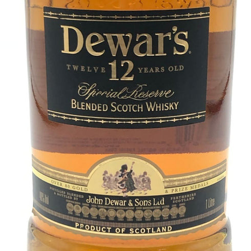 デュワーズ 12年 40% 1000ml Dewar's スコッチウイスキー【B3】
