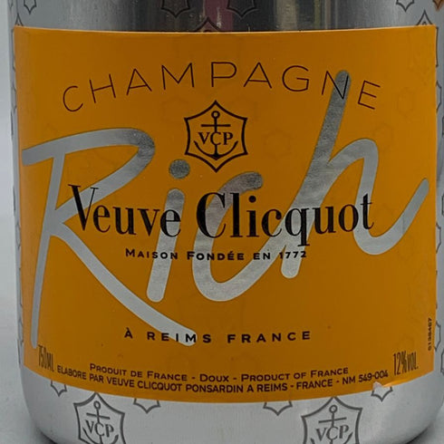 ヴーヴ クリコ イエロー リッチ 750ml 12% Veuve Clicquot Yellow Rich シャンパン【P1】