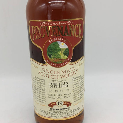 ポートエレン 19年 プロヴェナンス 1982 SUMMER 2002WINTER 700ml 43% PORT ELLEN スコッチウイスキー【F2】