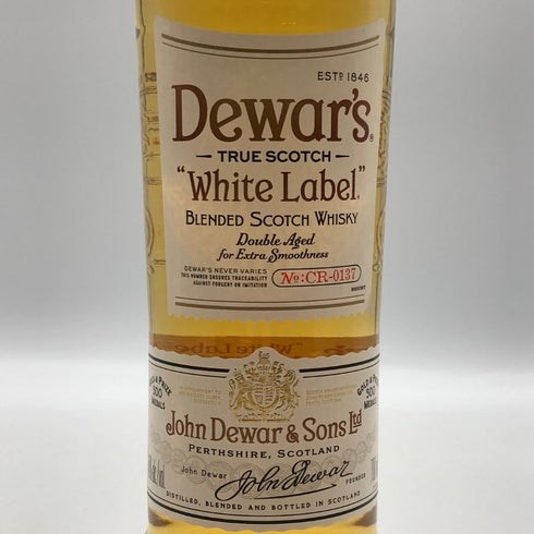 デュワーズ ホワイトラベル 700ml 40% Dewar's スコッチウイスキー【S0】