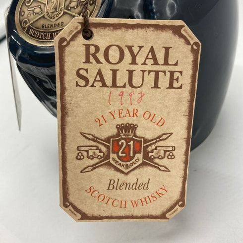 シーバス ブラザーズ ロイヤルサルート 21年 青陶器 700ml 40% Chivas Brothers ROYAL SALUTE スコッチウイスキー【K1】