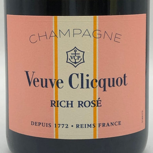 ヴーヴ クリコ ロゼ リッチ オン アイス 750ml 12% Veuve Clicquot Rose シャンパン【G0】