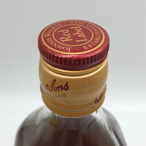ジョニー ウォーカー レッドラベル 赤金キャップ 750ml 43% Johnnie Walker RED LABEL スコッチウイスキー【E3】