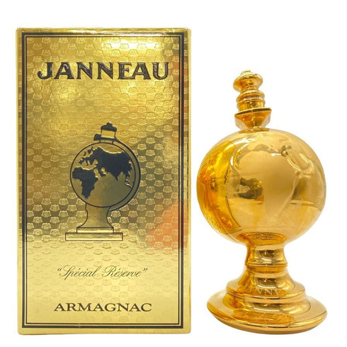 ジャノー XO コニャック 地球儀陶器ボトル 金陶器 700ml 40% JANNEAU ARMAGNAC 【R2】