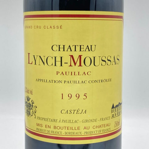 シャトー ランシュ ムーサ 1995 750ml 12.5% LYNCH MOUSSAS ボルドーワイン【I2】