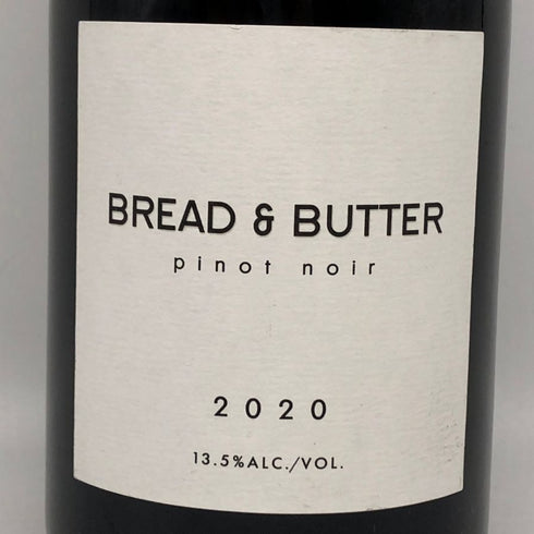 ブレッド&バター ピノ ノワール 2020 750ml 13.5% BREAD&BUTTER カリフォルニアワイン【C3】