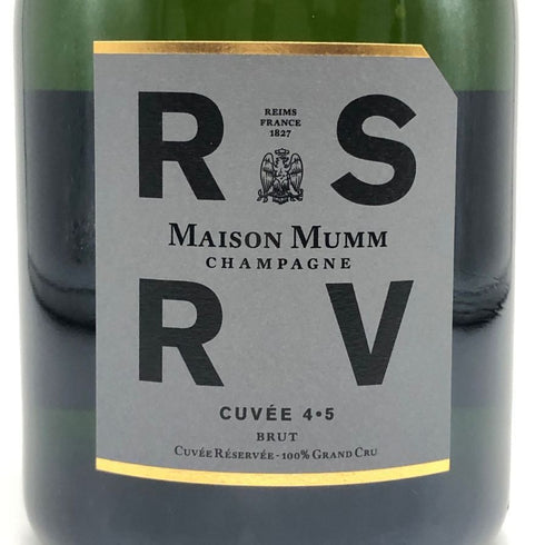 メゾン マム RSRV キュヴェ 4.5 ブリュット 12% 750ml MAISON MUMM シャンパン【B4】