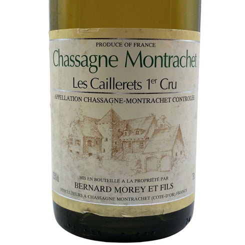 ベルナール モレ エフ ィス シャサーニュモンラッシェ レ カイユレ プルミエクリュ 1992 750ml 13.5% Bernard Morey et Fils Chassagne Montrachet Les Caillerets 1er Cru 白ワイン【H3】