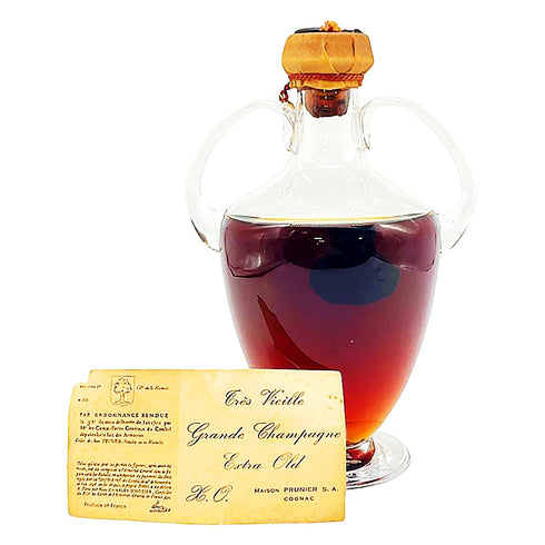 メゾン プルニエ エクストラ オールド クリスタル デキャンタ 700ml 40% Maison PRUNIER EXTRA OLD コニャック【U1】