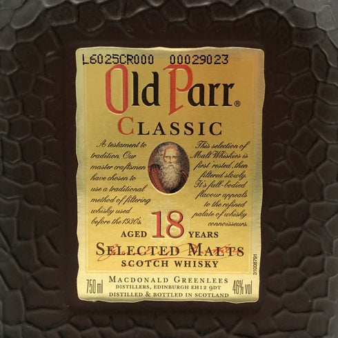 オールドパー クラシック 18年 750ml 46% Old Parr CLASSIC スコッチウイスキー【V1】
