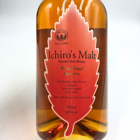 東京都限定◆ベンチャーウイスキー イチローズモルト ワインウッドリザーブ 700ml 46% Ichiro's Malt Wine Wood Reserve 【E3】