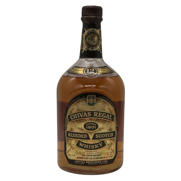 シーバスリーガル 12年 ブレンデッド 1801 1000ml 43% CHIVAS REGAL スコッチウイスキー【D2】
