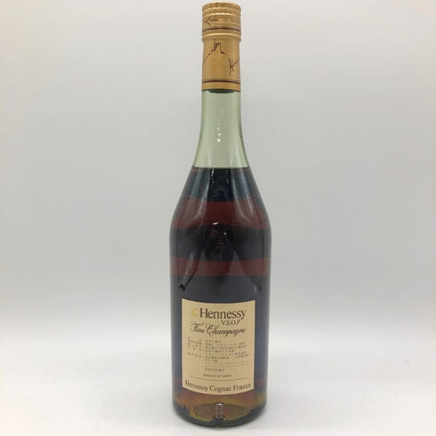 ヘネシー VSOP ファインシャンパーニュ スリムボトル グリーンボトル 特級表記 700ml 40% Hennessy Fine Champagne 【I2】