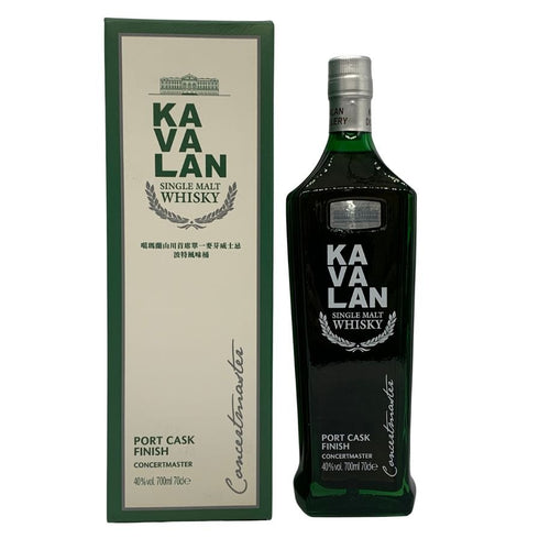 カヴァラン カバラン シングルモルト ポートカスクフィニッシュ コンサートマスター 700ml 40% KAVALAN SINGLE MALT PORT CASK FINISH CONCERTMASTER ウイスキー【Q0】