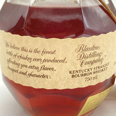 ブラントン シングルバレル バーボン 2022 750ml 46.5% Blanton's SINGLE BARREL BOURBON 【U4】