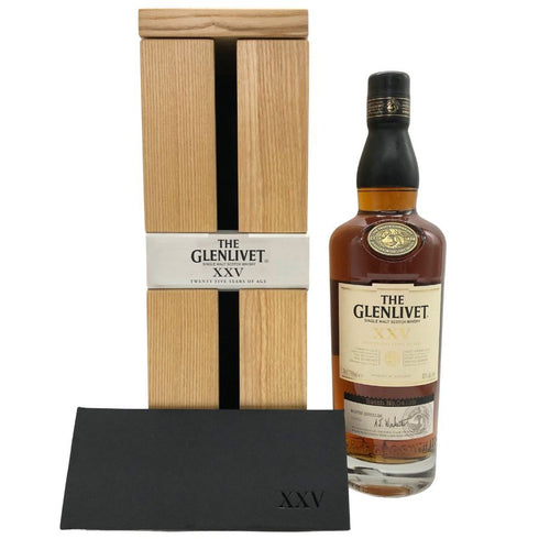 グレンリベット 25年 XXV 700ml 43% THE GLENLIVET スコッチウイスキー【P1】