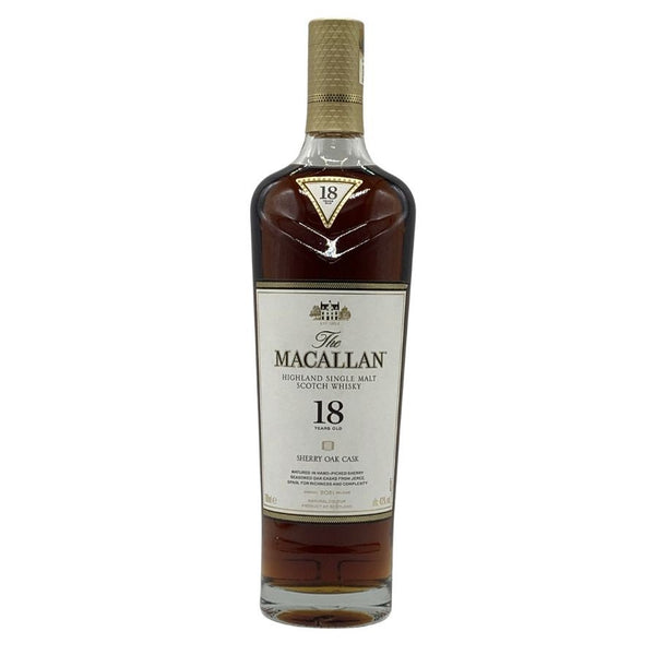 マッカラン 18年 シェリーオークカスク 2021 700ml 43% The MACALLAN 箱無 スコッチウイスキー【B3】
