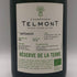 テルモン レゼルブ ド ラ テール 【オーガニック】 12% 750ml TELMONT RESERVE DE LA TERRE シャンパン【A2】