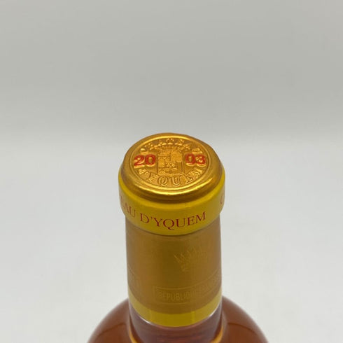 シャトー ディケム 2003 750ml 14% Chateau d’yquem 白ワイン【G2】