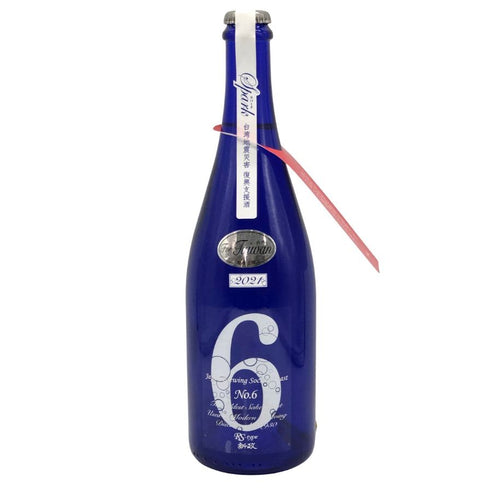 新政酒造 新政 No.6 RS-TYPE スパーク 台湾地震災害復興支援酒 750ml 9% 2024年4月出荷 ARAMASA 日本酒- 純米酒【AFA15】