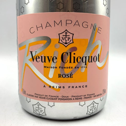 ヴーヴ クリコ ロゼ リッチ 750ml 12% Veuve Clicquot Rich Rose シャンパン【R1】