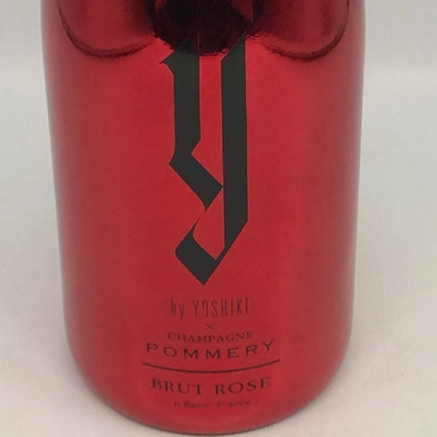 ポメリー ワイ バイ ヨシキ シャンパーニュ ブリュット ロゼ 750ml 12.5% Y by YOSHIKI x CHAMPAGNE POMMERY BRUT ROSE シャンパン【U4】