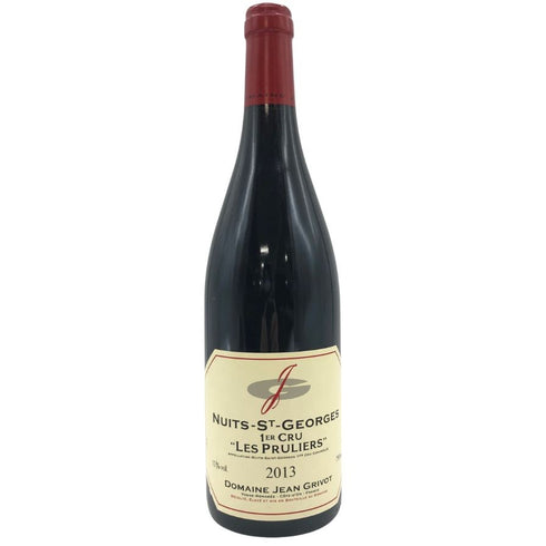 ジャン グリヴォ ニュイ サン ジョルジュ プルミエ クリュ レ プリュリエ 2013 750ml 13% JEAN GRIVOT NUITS ST GEORGRS 1 ER CRU LES PRULIERS 【SKU】