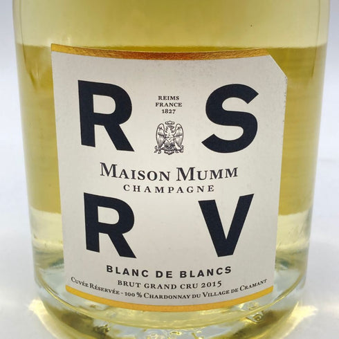 メゾン マム RSRV ブラン ド ブラン 2015 750ml 12% MAISON MUMM Blanc de Blanc 【O2】