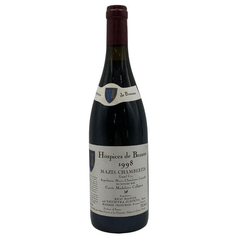 オスピス ド ボーヌ マジ シャンベルタン グランクリュ キュヴェ マドレーヌ コリニョン 1998 750ml 13.5% Hospices de Beaune Mazis Chambertin Grand Cru Cuvee Madeleine Collignon ブルゴーニュワイン【U0】