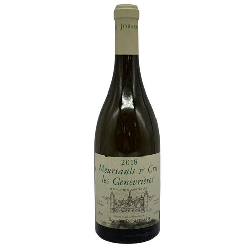 ドメーヌ レミ ジョバール ムルソー プルミエ クリュ レ ジュヌヴリエール 2018 750ml 13.5% Domaine Remi JOBARD MEURSAULT PREMIER CRU LES GENEVRIERES ブルゴーニュワイン【S0】