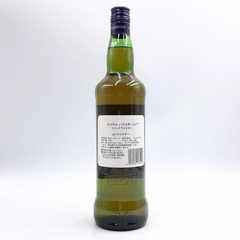 ロイヤル ハウスホールド ブレンデッド スコッチ ウイスキー 750ml 43% ROYAL HOUSEHOLD BLENDED SCOTCH WHISKY スコッチウイスキー【O4】