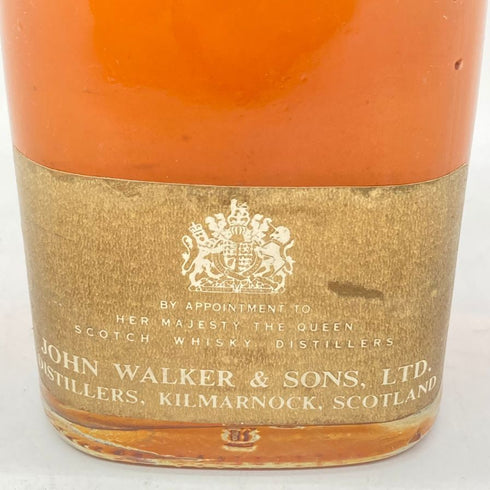 ジョニーウォーカー ブラックラベル 金キャップ 86.8PROOF 750ml Johnnie Walker BLACK LABEL 【A】