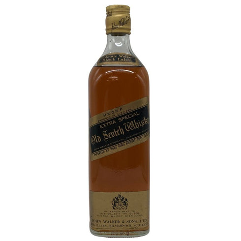 ジョニーウォーカー ブラックラベル エクストラ スペシャル 特級 金キャップ 750ml 43% JOHNNIE WALKER BLACK LABEL EXTRA SPECIAL スコッチウイスキー【J1】