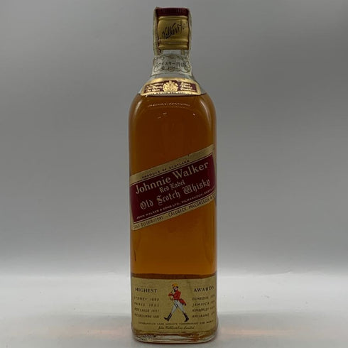 ジョニー ウォーカー レッドラベル 赤金キャップ 750ml 43% Johnnie Walker RED LABEL スコッチウイスキー【W4】