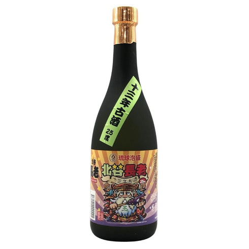 北谷長老酒造 琉球泡盛 創業172周年記念 限定デザイン ビックリマン 13年古酒 720ml 25% 泡盛【Q2】