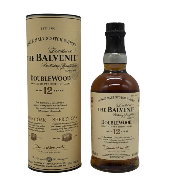 バルヴェニー12年 ダブルウッド 700ml 40% The Balvenie Double Wood スコッチウイスキー【I0】