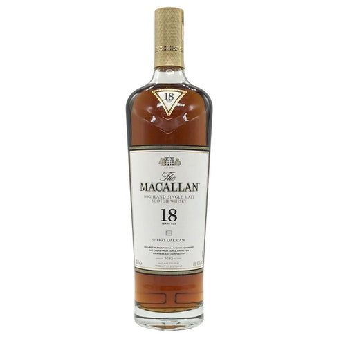 マッカラン 18年 シェリーオークカスク 2023 700ml 43% The MACALLAN 箱無 スコッチウイスキー【S2】