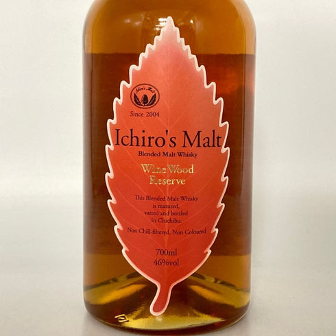 東京都限定◆ベンチャーウイスキー イチローズモルト ワインウッドリザーブ 700ml 46% Ichiro's Malt Wine Wood Reserve 【M1】