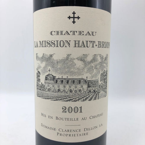 シャトー ラ ミッション オーブリオン 2001 750ml 13.5% CHATEAU HAUT BRION ボルドーワイン【B4】