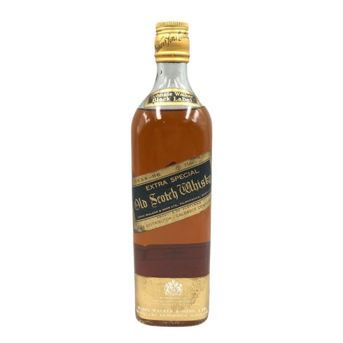 ジョニーウォーカー ブラックラベル エクストラ スペシャル 特級 金キャップ 760ml 43% JOHNNIE WALKER BLACK LABEL EXTRA SPECIAL スコッチウイスキー【S】