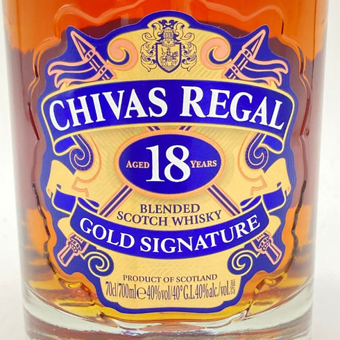 シーバスリーガル 18年 ゴールドシグネチャー 700ml 40% CHIVAS REGAL goldsignature 【G】